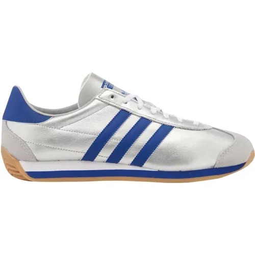 Vintage Matte Blue Sneakers Limited Edition , unisex, Größe: 38 EU - Adidas - Modalova