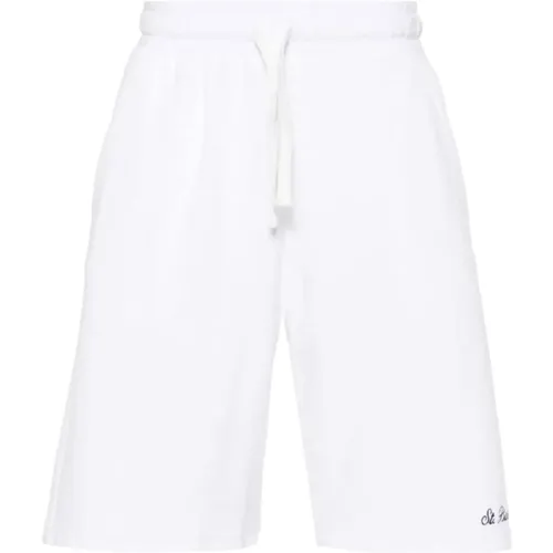 Terry-Cloth Shorts with Logo , male, Sizes: M, S, L - MC2 Saint Barth - Modalova