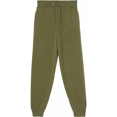 Cashmere Blend Joggers Sweatpants , female, Sizes: XS - Burberry - Modalova