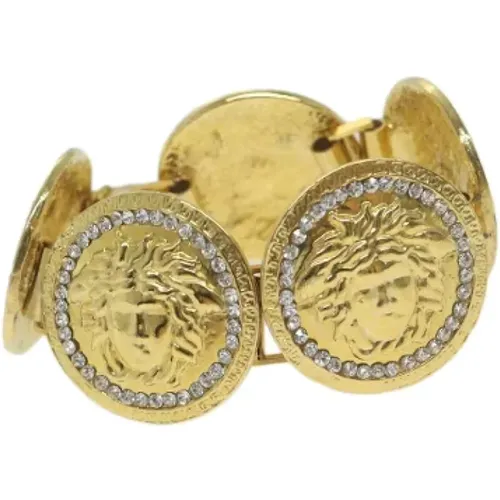 Pre-owned Metal bracelets , female, Sizes: ONE SIZE - Versace Pre-owned - Modalova