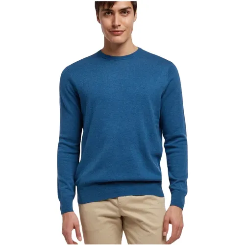 Lambswool Crew-Neck Sweater , Herren, Größe: XL - Brooks Brothers - Modalova