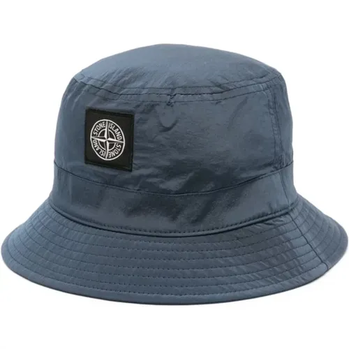 Patch Logo Bucket Hat in , unisex, Sizes: L - Stone Island - Modalova