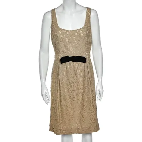 Pre-owned Lace dresses , female, Sizes: M - Moschino Pre-Owned - Modalova