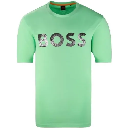 Herren Ocean T-Shirt , Herren, Größe: 2XL - Hugo Boss - Modalova