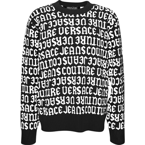 Pullover , Herren, Größe: L - Versace Jeans Couture - Modalova