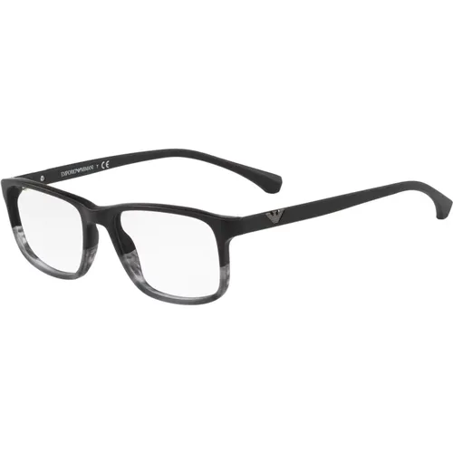 Grey Eyewear Frames , unisex, Sizes: 53 MM - Emporio Armani - Modalova