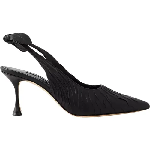 Pelagalo pumps with decorative ruching , female, Sizes: 5 UK - Manolo Blahnik - Modalova