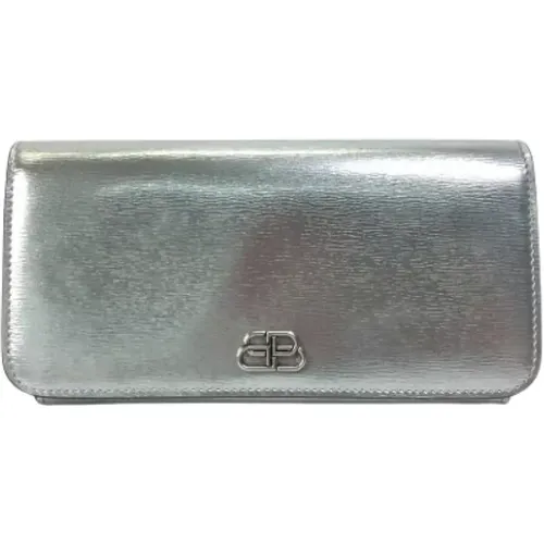 Pre-owned Leather wallets , male, Sizes: ONE SIZE - Balenciaga Vintage - Modalova