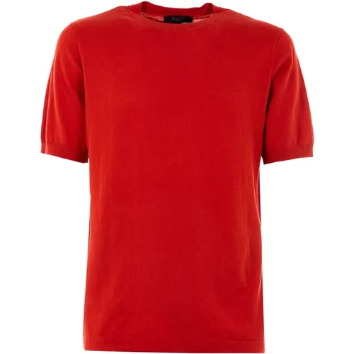 Men's Coral/ Summer T-Shirt , male, Sizes: 2XL, XL, L - Liu Jo - Modalova