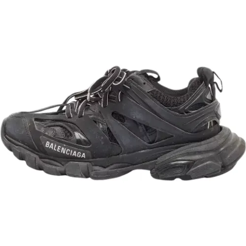 Pre-owned Leather sneakers , female, Sizes: 4 UK - Balenciaga Vintage - Modalova