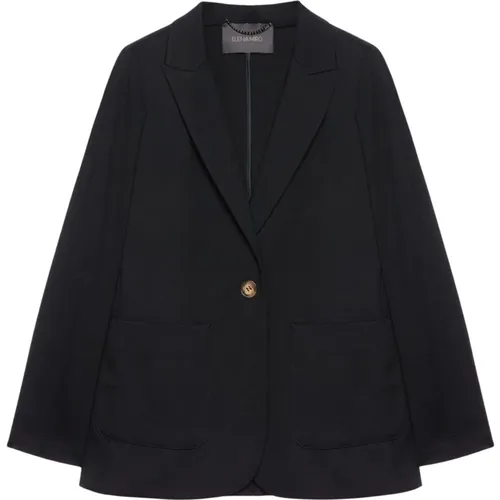Milano Knit Jacket , female, Sizes: 3XL, 2XL, XL - Elena Mirò - Modalova