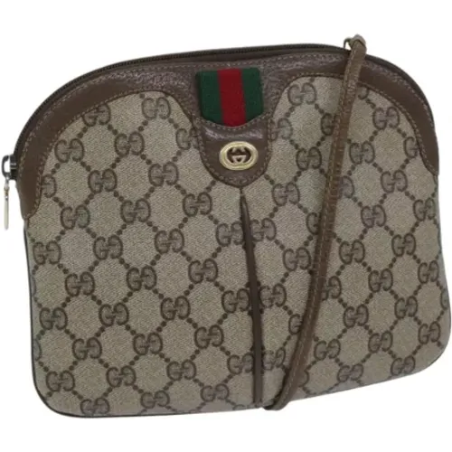 Pre-owned Leather shoulder-bags , female, Sizes: ONE SIZE - Gucci Vintage - Modalova