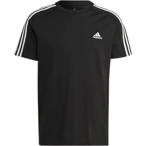 Einfaches T-Shirt , Herren, Größe: M - Adidas - Modalova