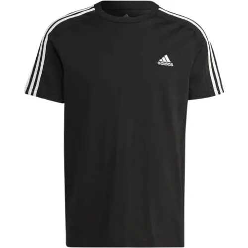 Einfaches T-Shirt , Herren, Größe: L - Adidas - Modalova