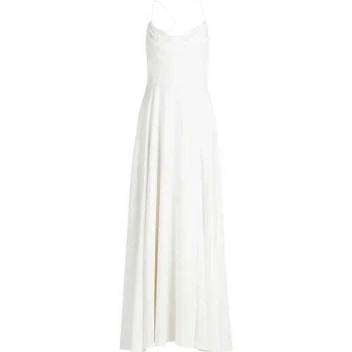 Elegantes Abendkleid mit Wasserfallausschnitt,Abendkleid mit Wasserfallausschnitt - Vera Mont - Modalova