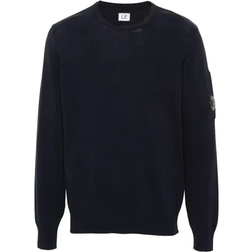 Knit Crew-Neck Sweater , male, Sizes: M, XL, L - C.P. Company - Modalova