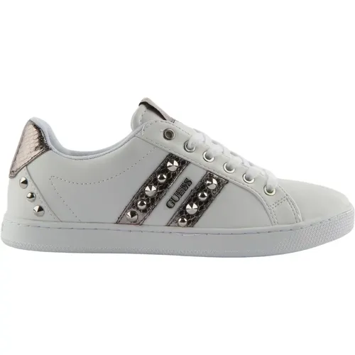 Stud Detail Trainers Women , female, Sizes: 4 UK, 3 UK - Guess - Modalova