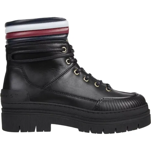 Corporate Outdoor Ankle Boots , female, Sizes: 7 UK, 5 UK, 6 UK, 3 UK, 4 UK, 8 UK - Tommy Hilfiger - Modalova