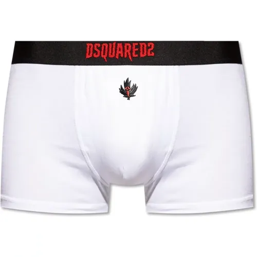 Boxer briefs with logo , male, Sizes: S, M, L, 2XL - Dsquared2 - Modalova