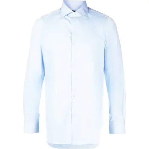 Cotton shirt , male, Sizes: 5XL - Finamore - Modalova