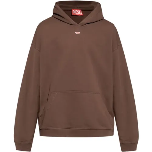 Braune Pullover Kollektion , Herren, Größe: XL - Diesel - Modalova