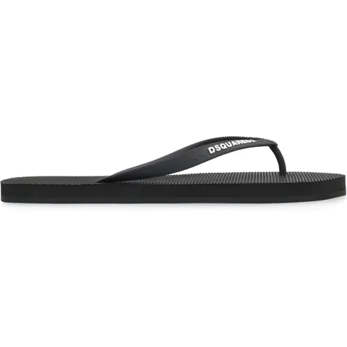 Gummi Flip-Flop Sandalen Dsquared2 - Dsquared2 - Modalova