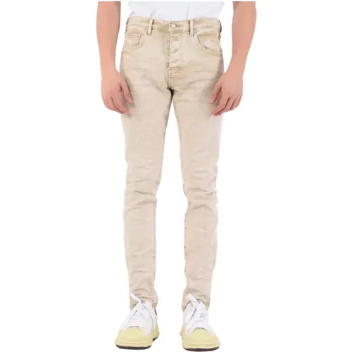 Slim-fit Jeans , Herren, Größe: W38 - Purple Brand - Modalova