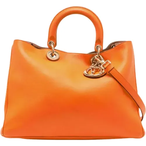 Pre-owned Leather totes , female, Sizes: ONE SIZE - Dior Vintage - Modalova