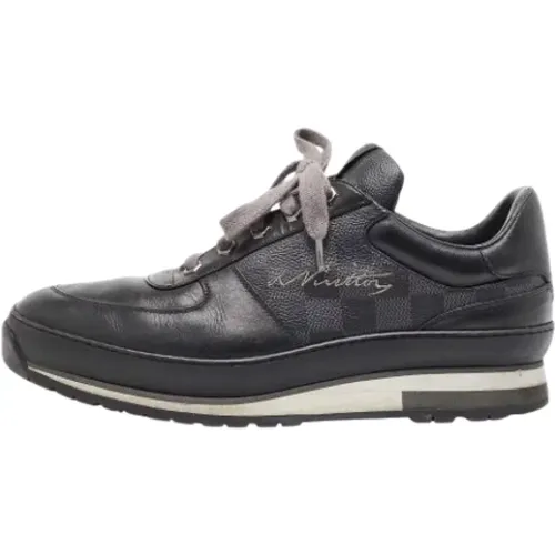 Pre-owned Canvas sneakers , male, Sizes: 7 1/2 UK - Louis Vuitton Vintage - Modalova