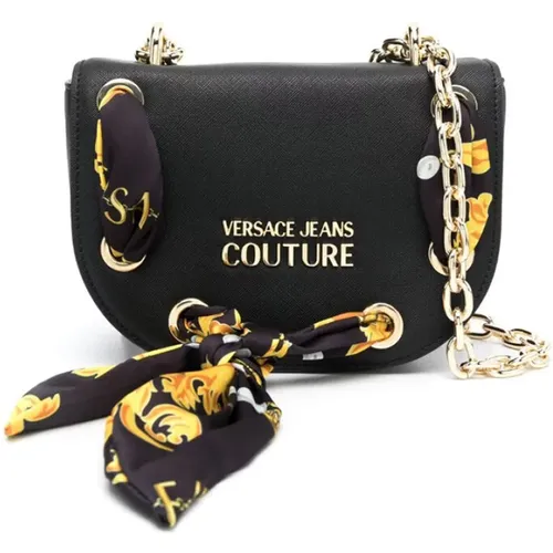 Umhängetasche mit sichtbarem Logo - Versace - Modalova
