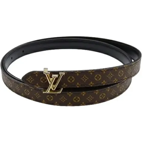 Pre-owned Canvas belts , female, Sizes: ONE SIZE - Louis Vuitton Vintage - Modalova