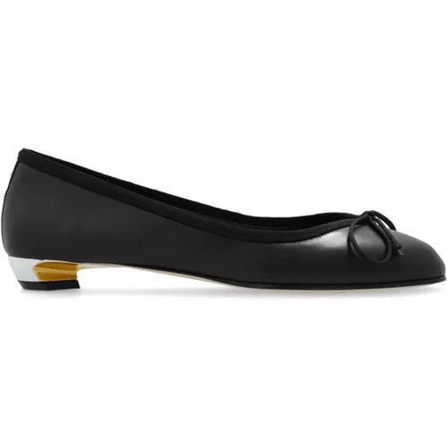 Leather ballet flats , female, Sizes: 6 1/2 UK, 3 UK, 5 1/2 UK, 5 UK, 4 UK, 8 UK, 6 UK, 7 UK, 3 1/2 UK, 4 1/2 UK - alexander mcqueen - Modalova