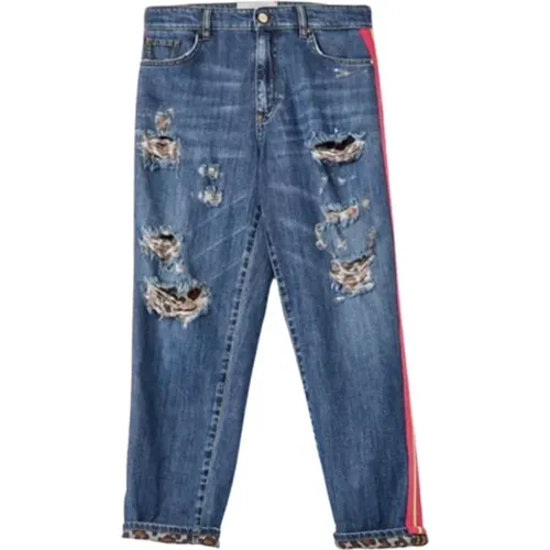 Stylische Denim Jeans , Damen, Größe: 2XS - Blugirl - Modalova