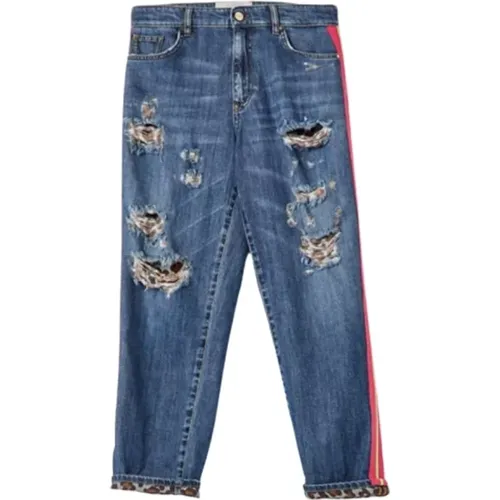 Stylische Denim Jeans , Damen, Größe: S - Blugirl - Modalova