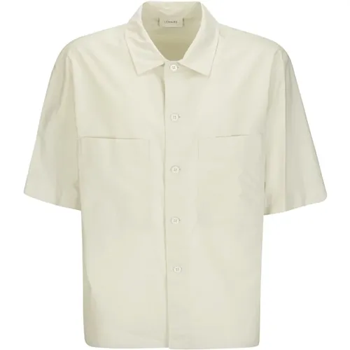 Short Sleeve Shirts , Herren, Größe: L - Lemaire - Modalova