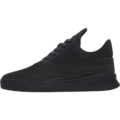 Low Top Ghost Wildleder Dunkelgrau , Herren, Größe: 39 EU - Filling Pieces - Modalova