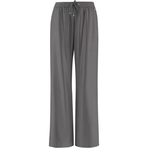 Metallische Lurex-Stoff Damen Hose - Herno - Modalova