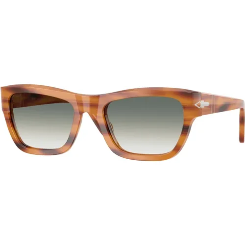 Stylische Sonnenbrille mit bunten Gläsern , unisex, Größe: 53 MM - Persol - Modalova