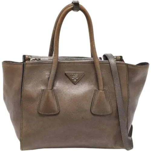 Pre-owned Leather totes , female, Sizes: ONE SIZE - Prada Vintage - Modalova