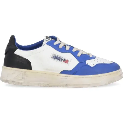 Colorful Leather Sneakers , male, Sizes: 6 UK - Autry - Modalova