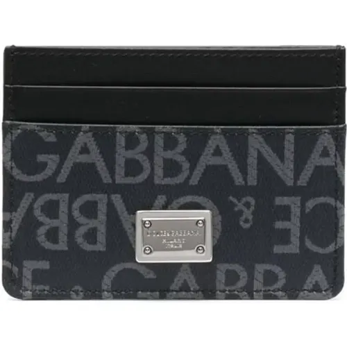Wallets & Cardholders , male, Sizes: ONE SIZE - Dolce & Gabbana - Modalova