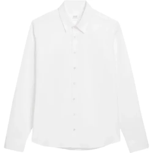 Cotton Poplin Shirt - Classic , male, Sizes: S, M, XL, L - Ami Paris - Modalova