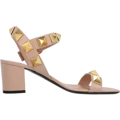 Leather sandals , female, Sizes: 6 UK - Valentino - Modalova