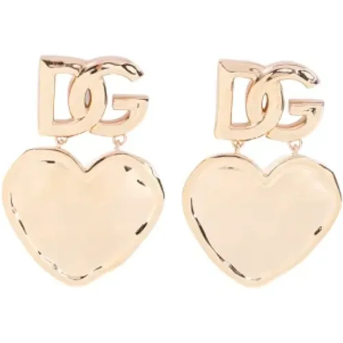 Zoo00 ORO Earrings Clips , female, Sizes: ONE SIZE - Dolce & Gabbana - Modalova