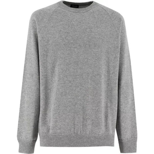 Kaschmir Ripp-Sweatshirt , Herren, Größe: 3XL - Drumohr - Modalova