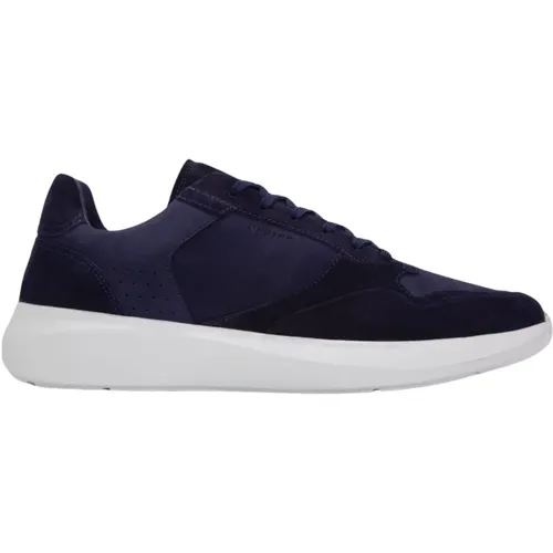 Wave Navy Sneakers , male, Sizes: 12 UK, 11 UK, 10 UK, 8 UK, 9 UK, 7 UK - Nubikk - Modalova