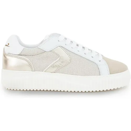 City Sneakers - Stylish and Comfortable , female, Sizes: 2 UK - Voile blanche - Modalova