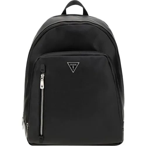 Vertical Zip Backpack , male, Sizes: ONE SIZE - Guess - Modalova