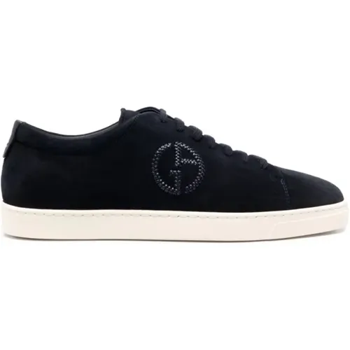 Sneaker , male, Sizes: 10 UK - Giorgio Armani - Modalova