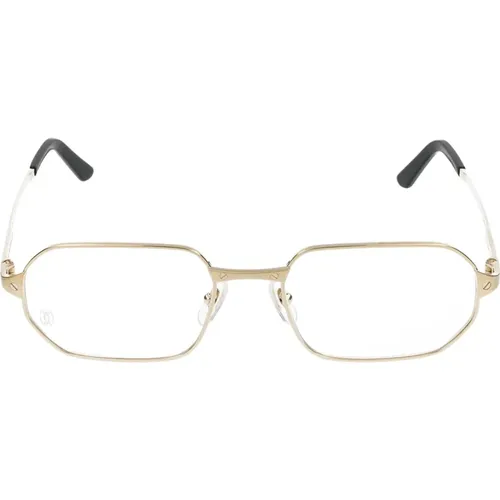 Stylish Eyeglasses Ct0442O , male, Sizes: 55 MM - Cartier - Modalova